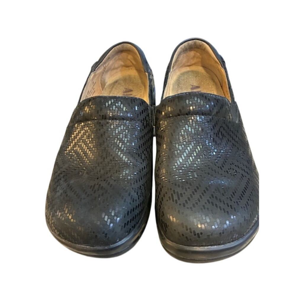Alegria Kel-530 Keli Dazzler Slip On Comfort Shoes Black Women Sz 36 US 6